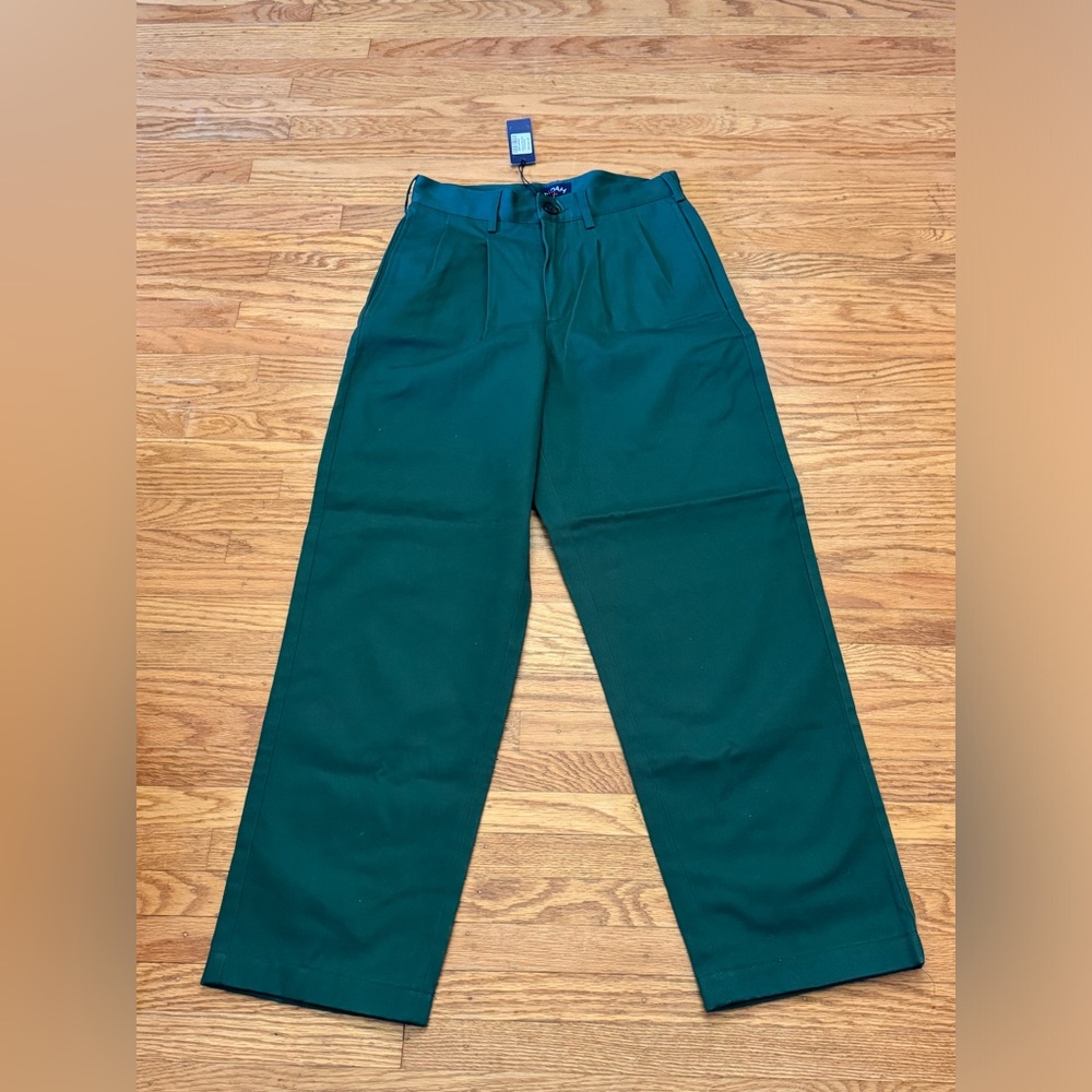 Noah double pleat pants.